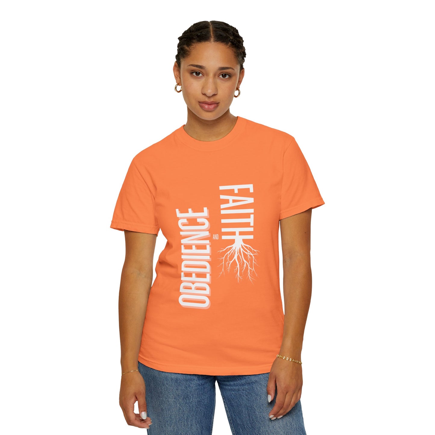 Rooted in Faith and Obedience - Christian Unisex T Shirt