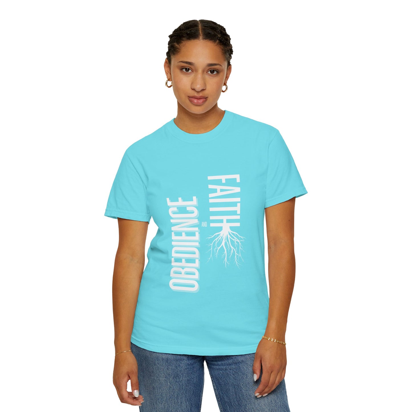 Rooted in Faith and Obedience - Christian Unisex T Shirt