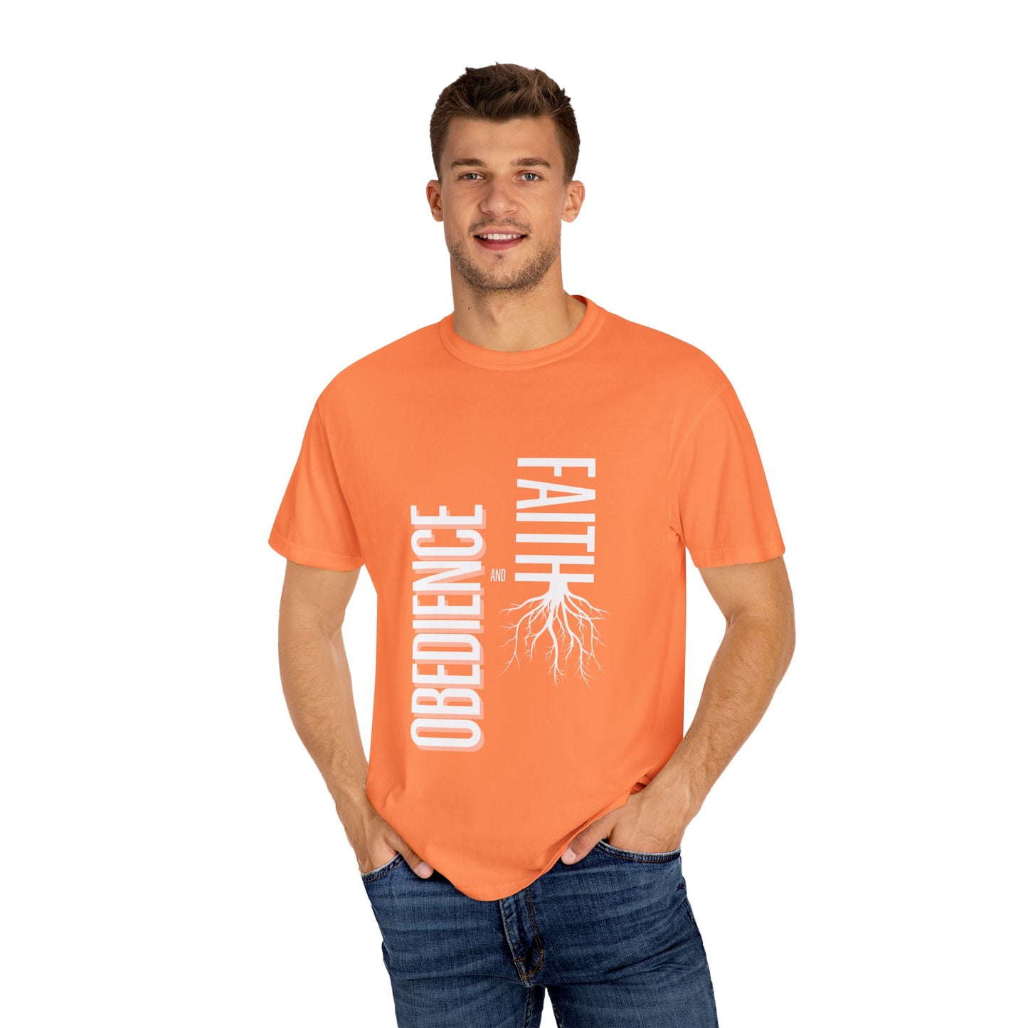 Rooted in Faith and Obedience - Christian Unisex T Shirt