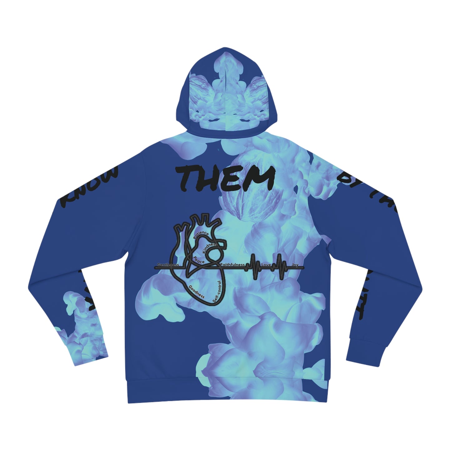 You Will Know Them-Unisex Hoodie (Blue)