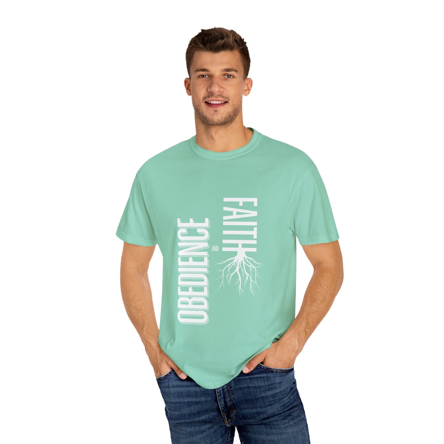 Rooted in Faith and Obedience - Christian Unisex T Shirt