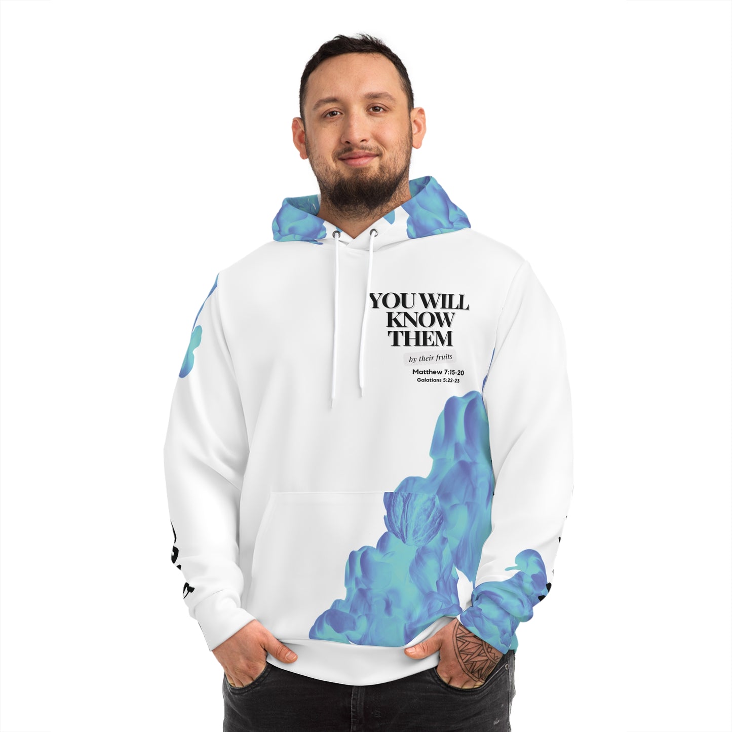 You Will Know Them-Unisex Hoodie (White)