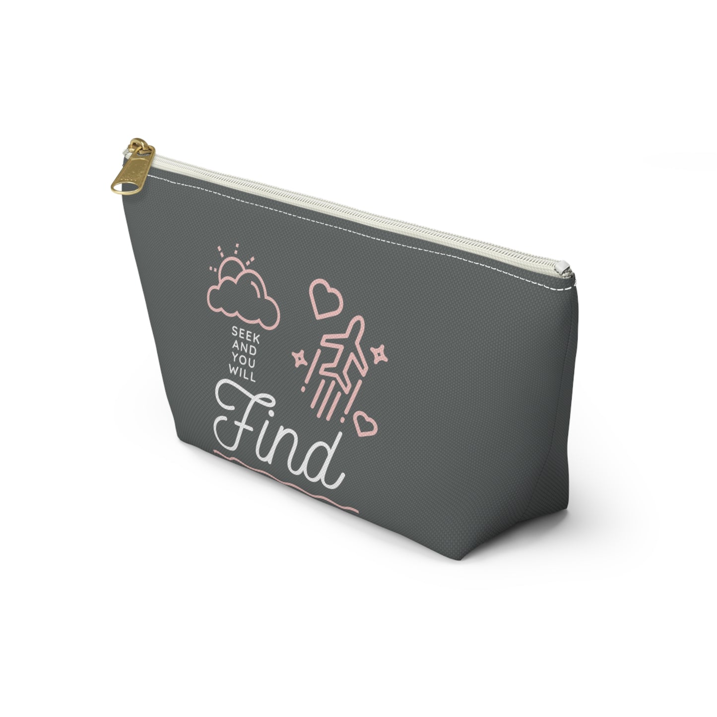 Accessory Pouch - 'Seek and You Will Find'