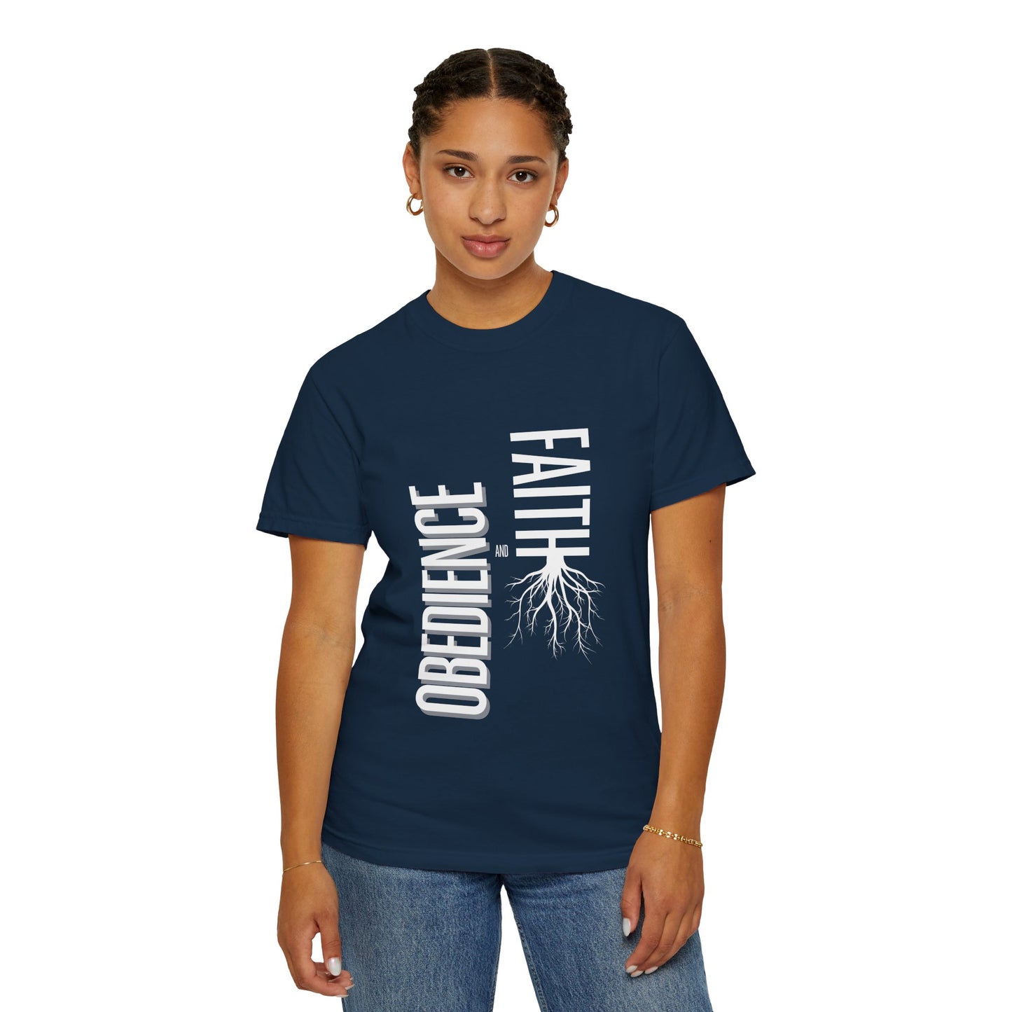 Rooted in Faith and Obedience - Christian Unisex T Shirt