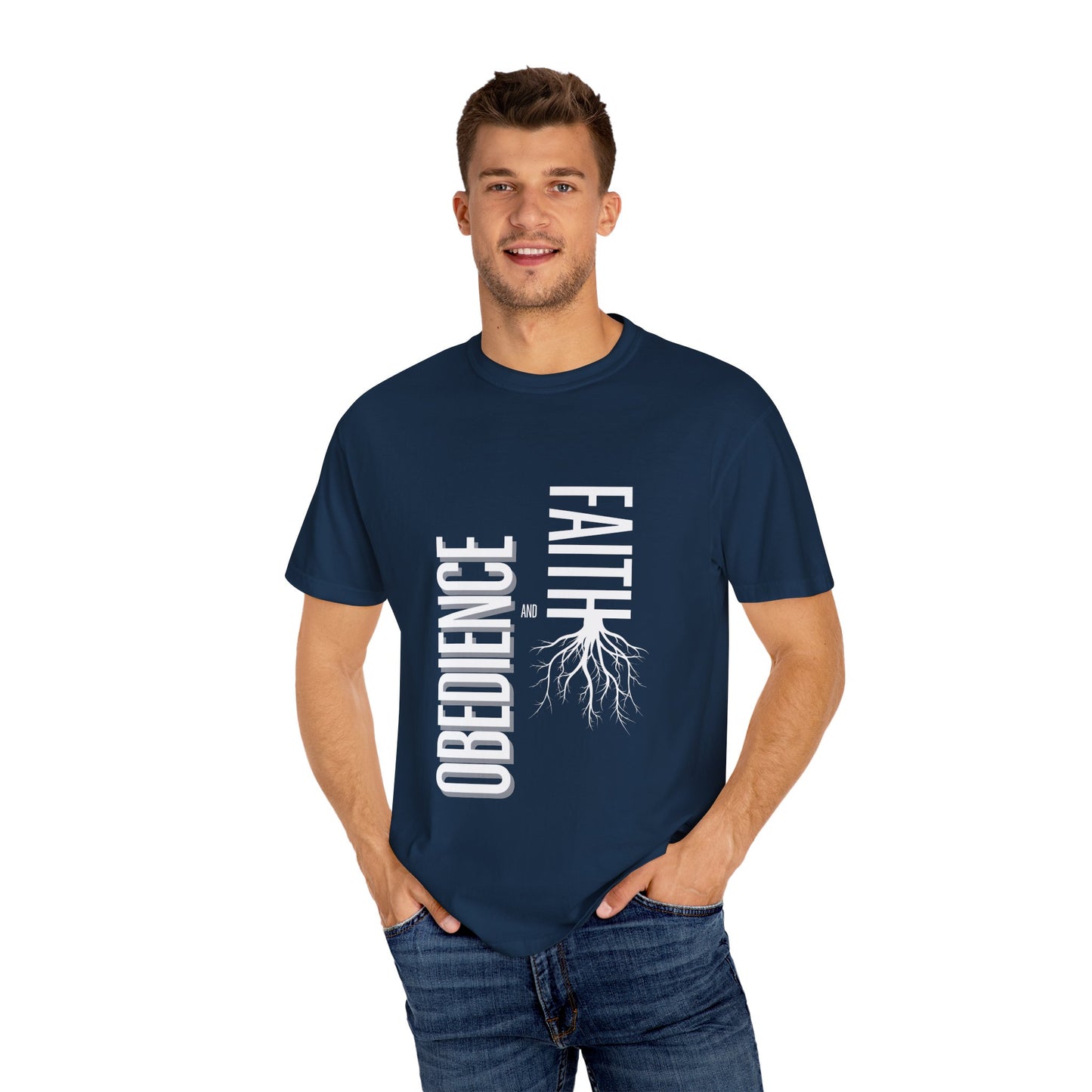 Rooted in Faith and Obedience - Christian Unisex T Shirt