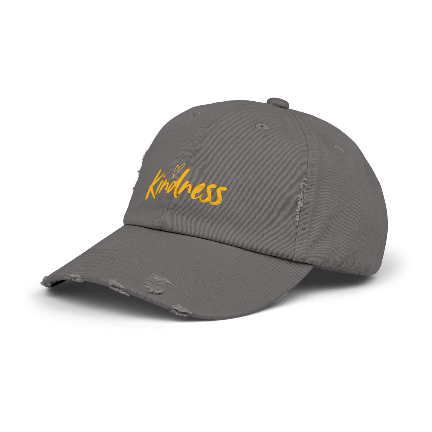 Kindness- Unisex Distressed Cap