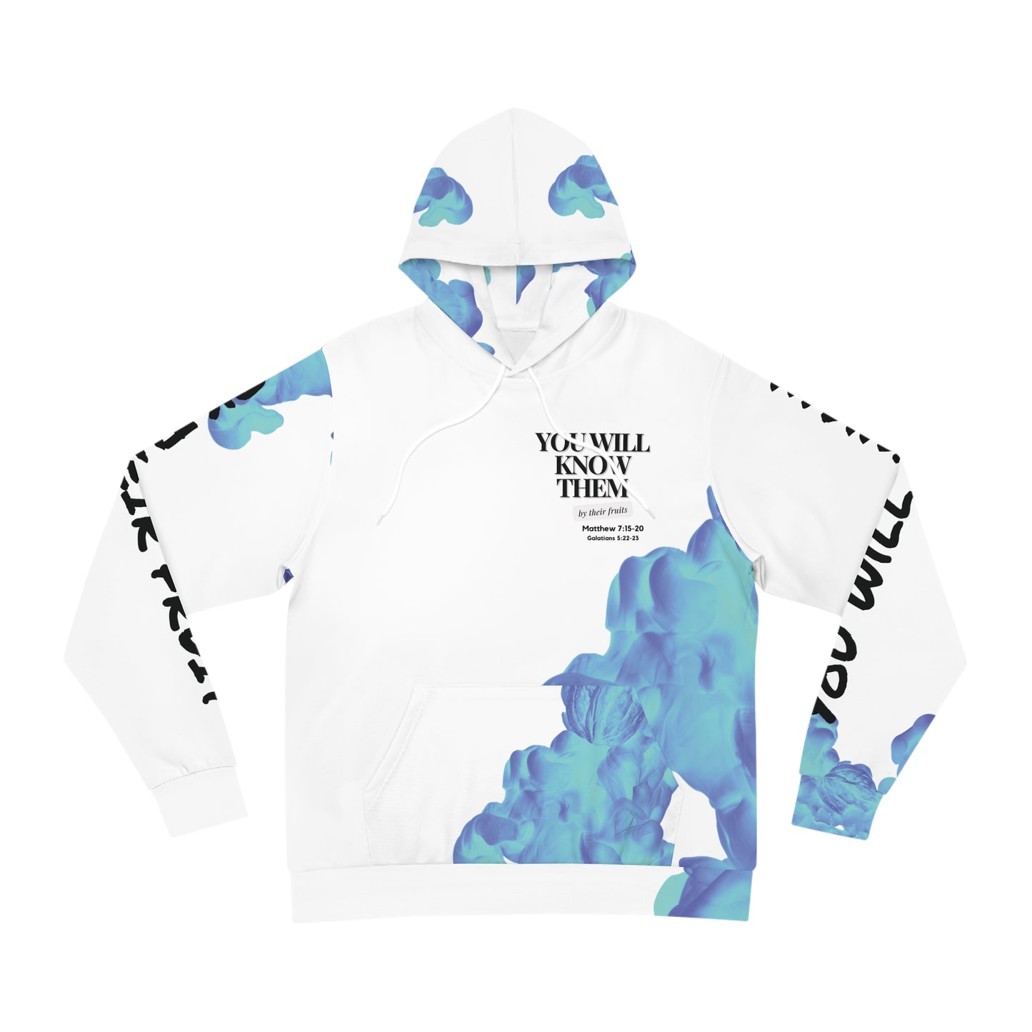 You Will Know Them-Unisex Hoodie (White)