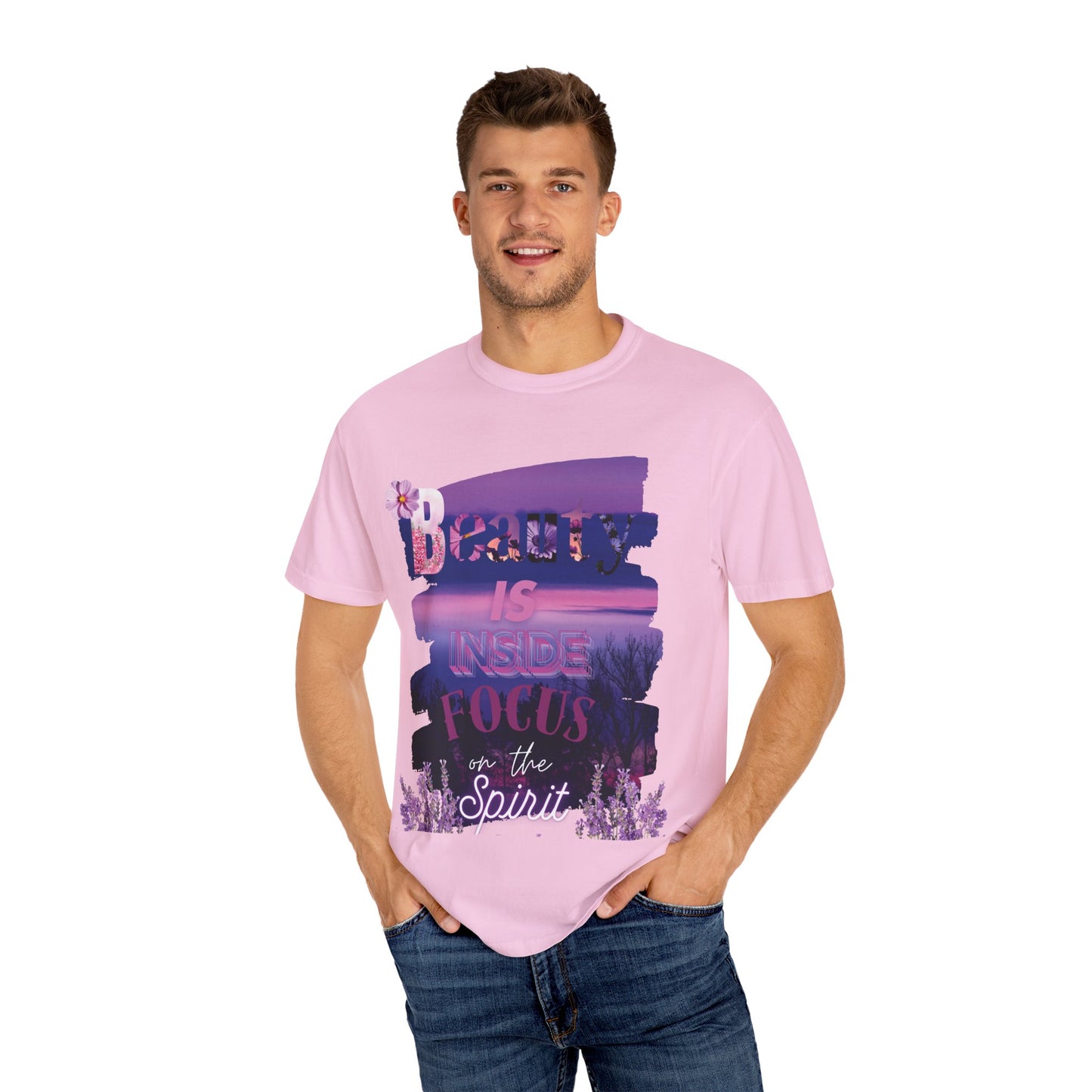 Spiritual Unisex T-Shirt - 'Beauty is inside Focus on the Spirit'