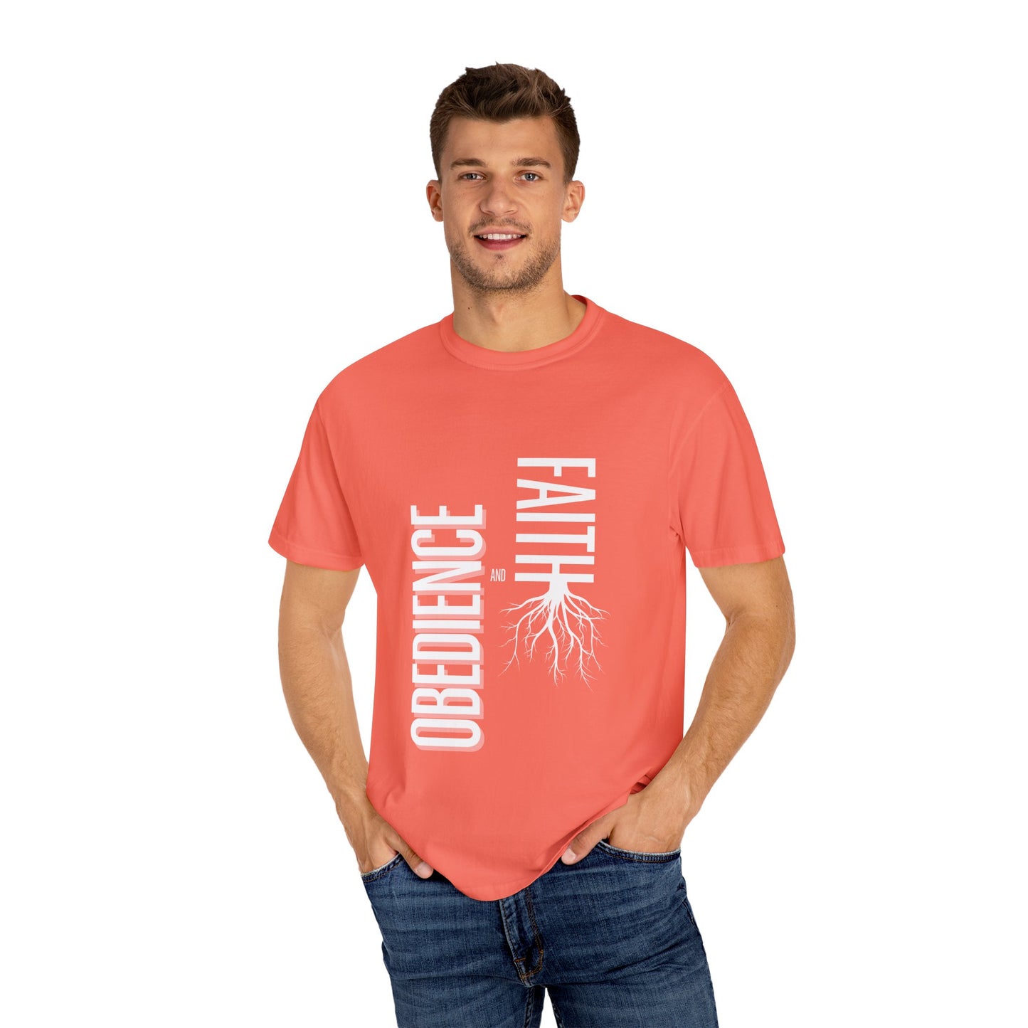 Rooted in Faith and Obedience - Christian Unisex T Shirt