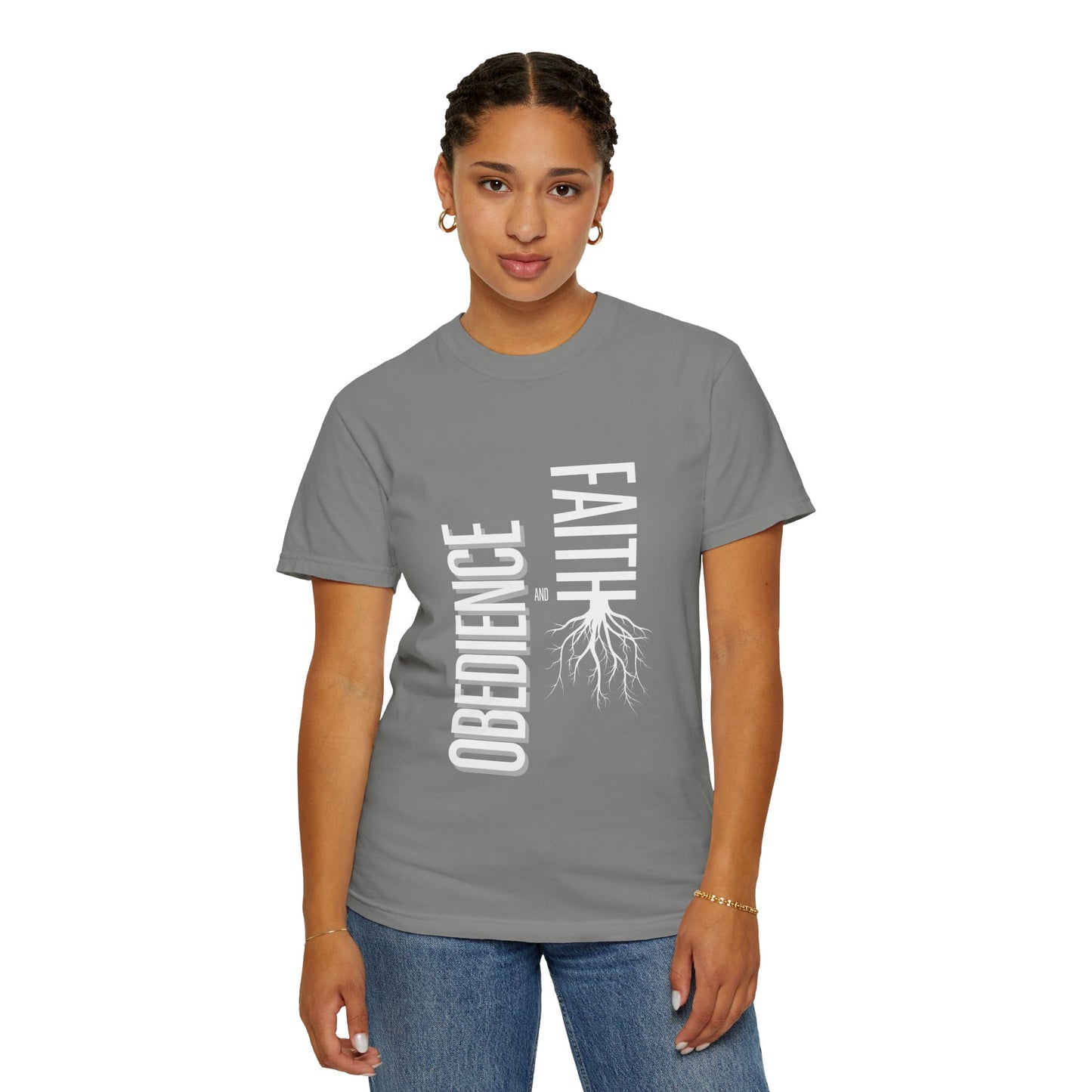 Rooted in Faith and Obedience - Christian Unisex T Shirt