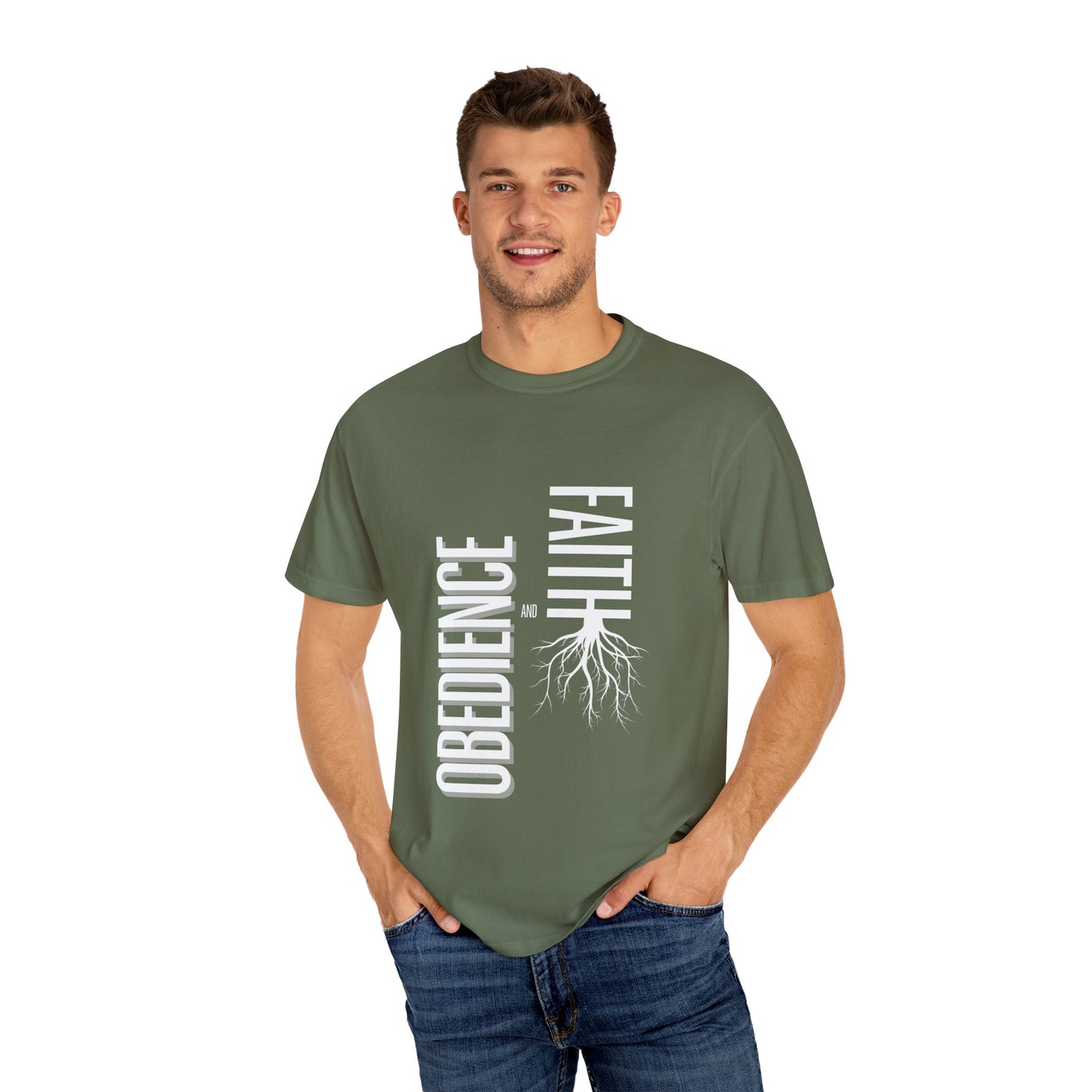 Rooted in Faith and Obedience - Christian Unisex T Shirt