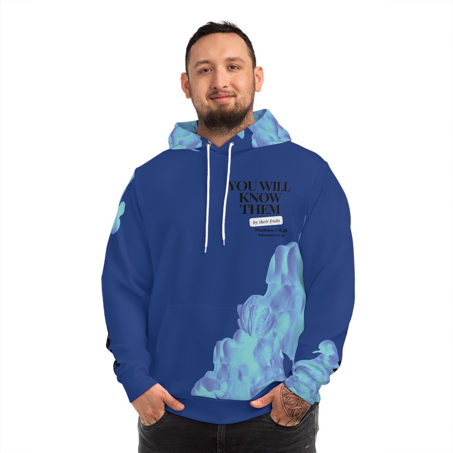 You Will Know Them-Unisex Hoodie (Blue)