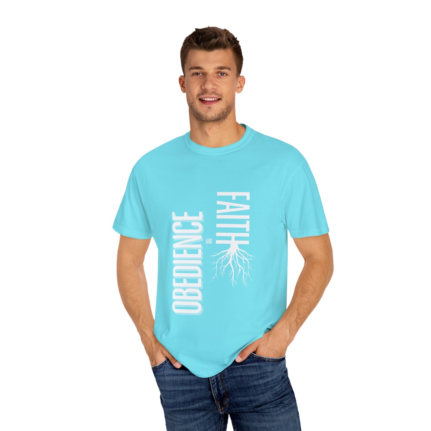 Rooted in Faith and Obedience - Christian Unisex T Shirt