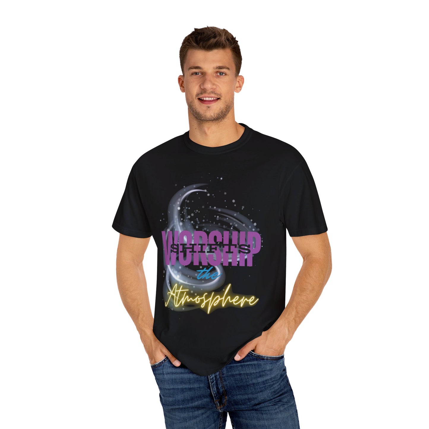 Worship Shifts the Atmosphere-Unisex T-shirt