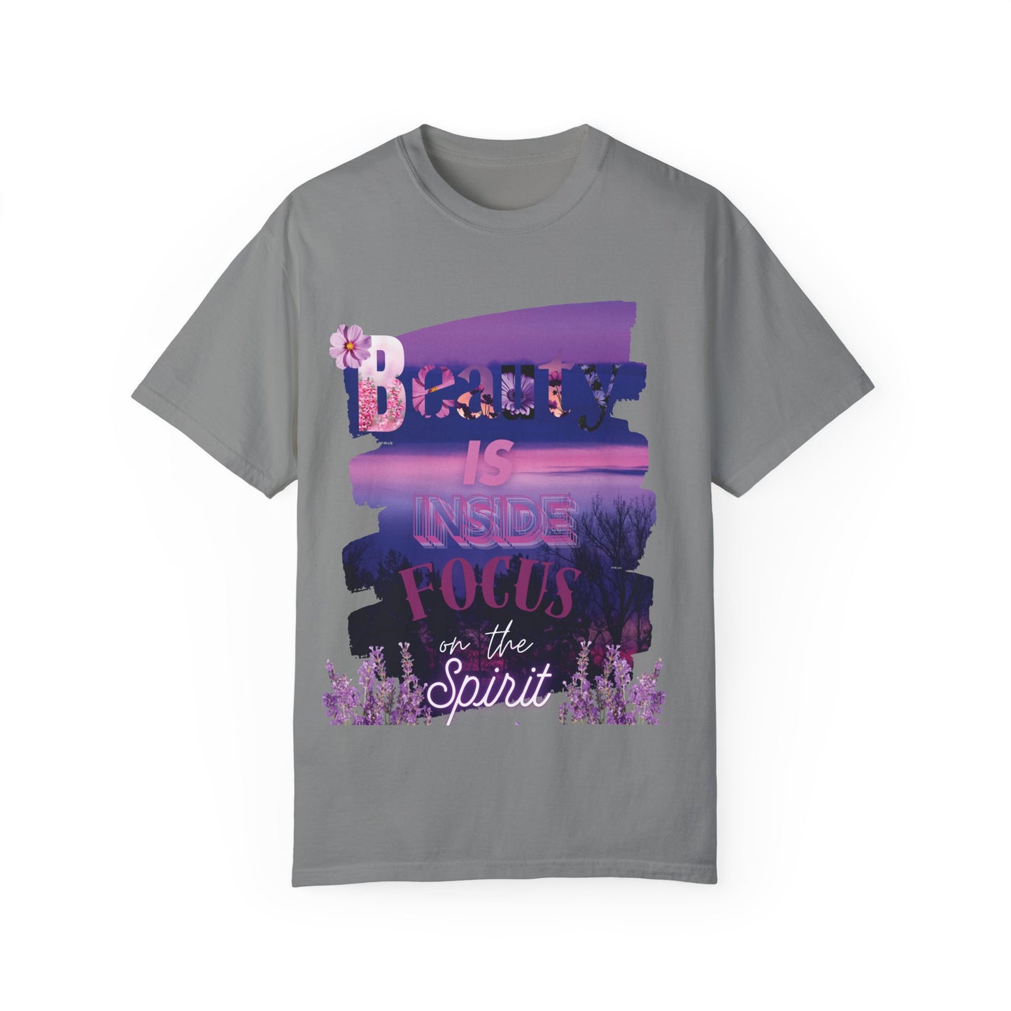 Spiritual Unisex T-Shirt - 'Beauty is inside Focus on the Spirit'