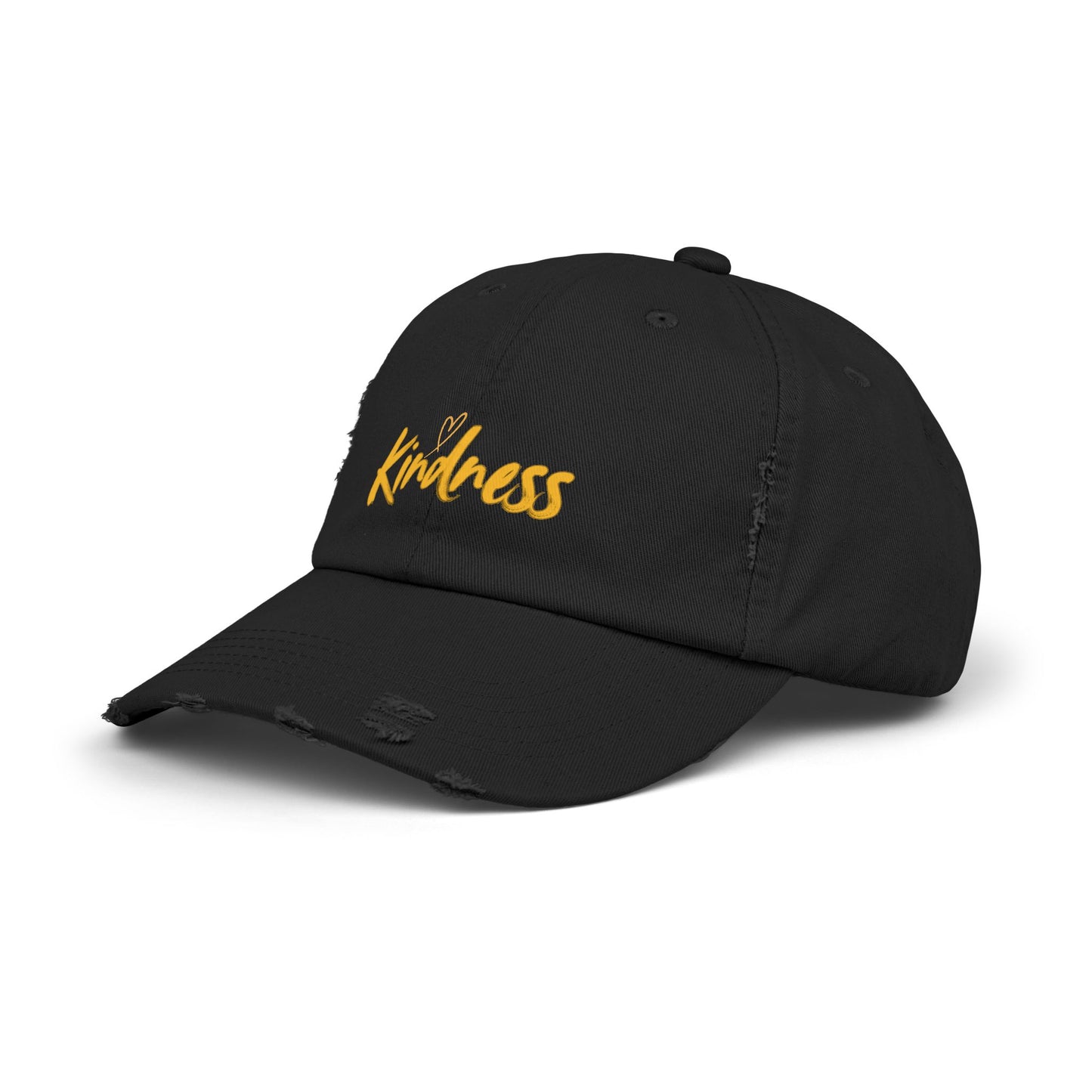 Kindness- Unisex Distressed Cap