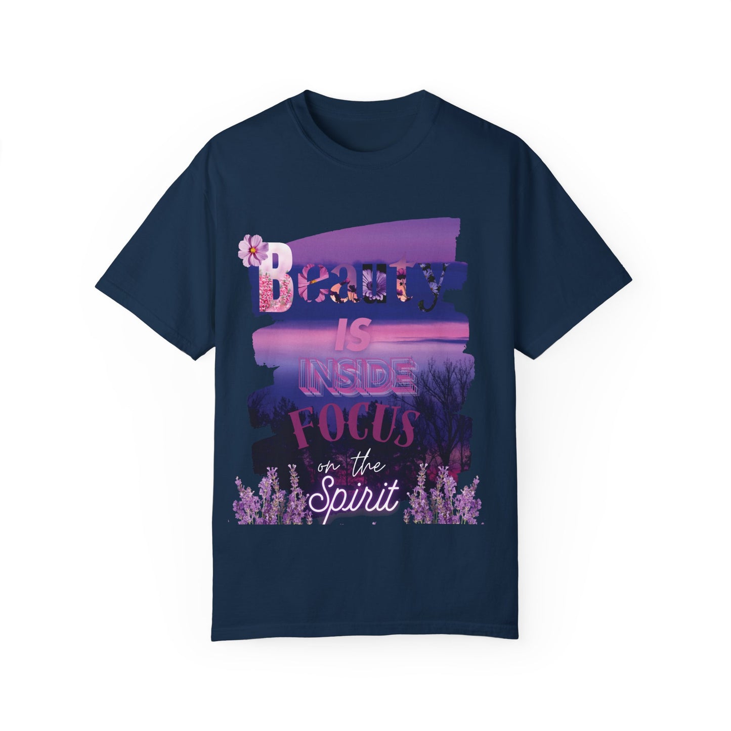 Spiritual Unisex T-Shirt - 'Beauty is inside Focus on the Spirit'