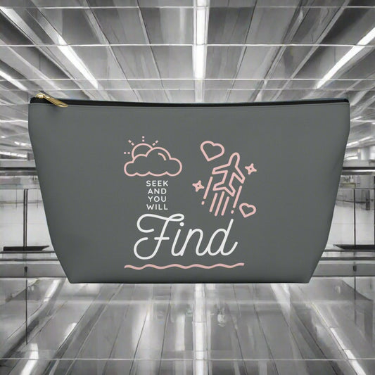 Accessory Pouch - 'Seek and You Will Find'