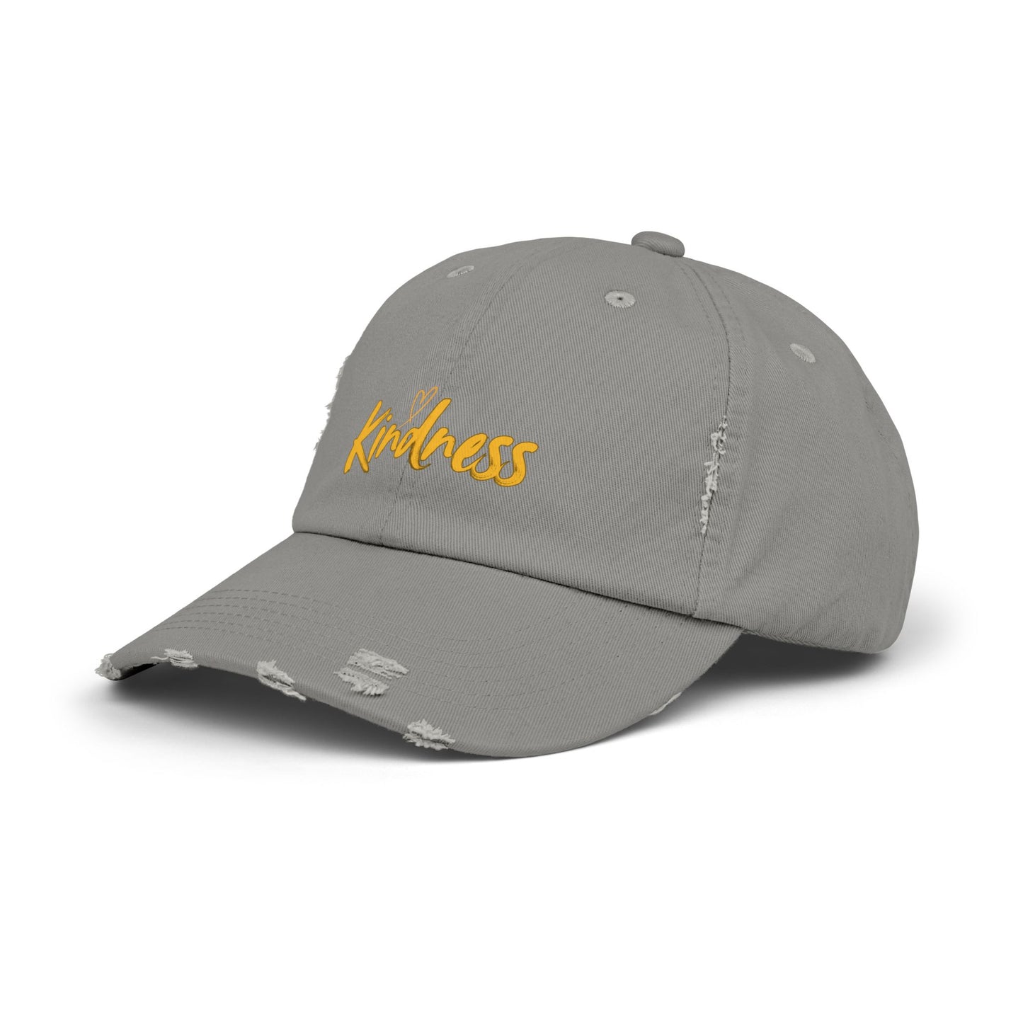 Kindness- Unisex Distressed Cap