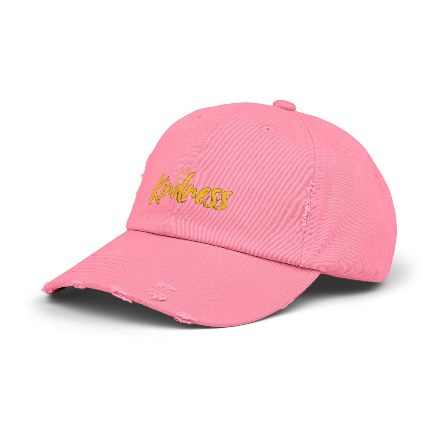 Kindness- Unisex Distressed Cap