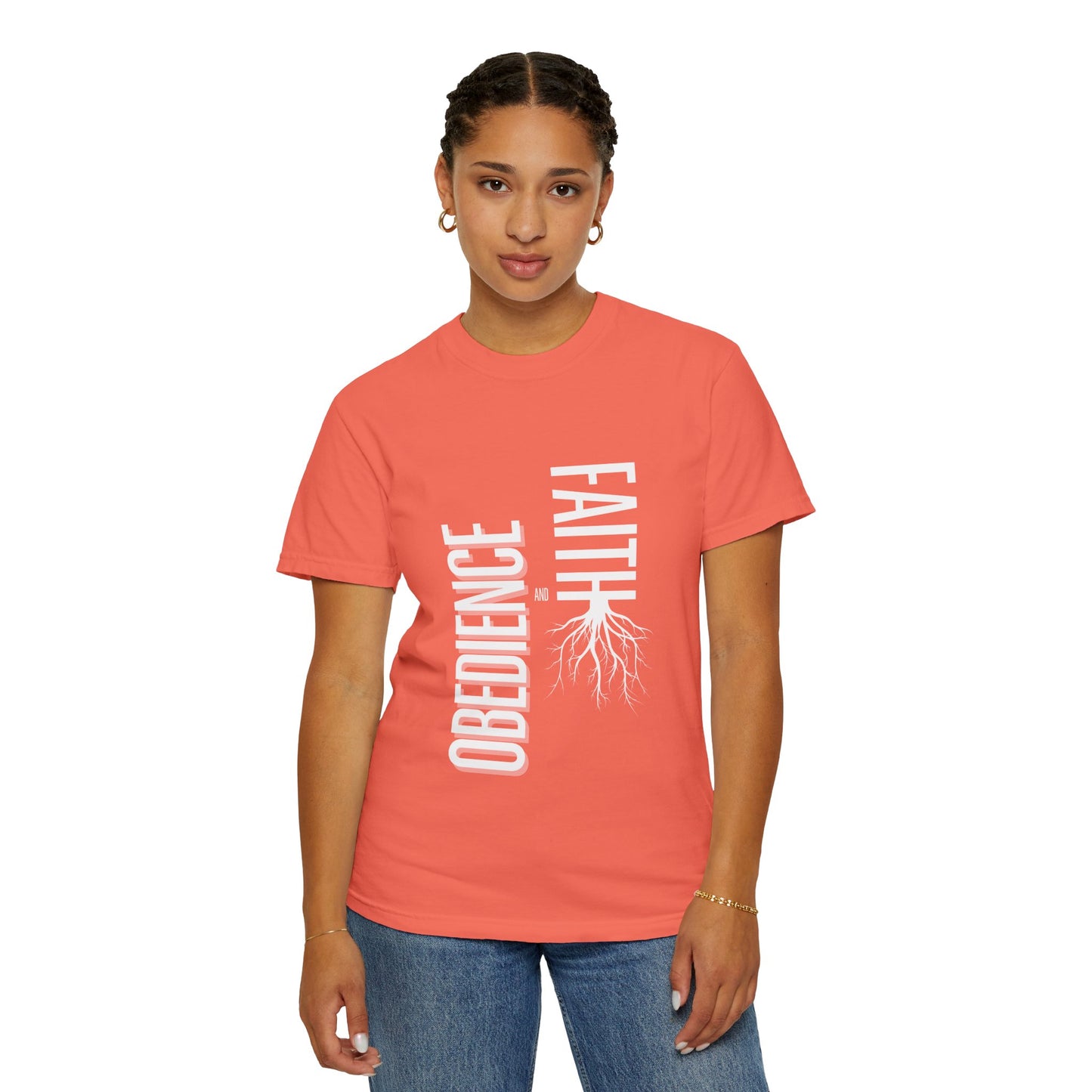 Rooted in Faith and Obedience - Christian Unisex T Shirt