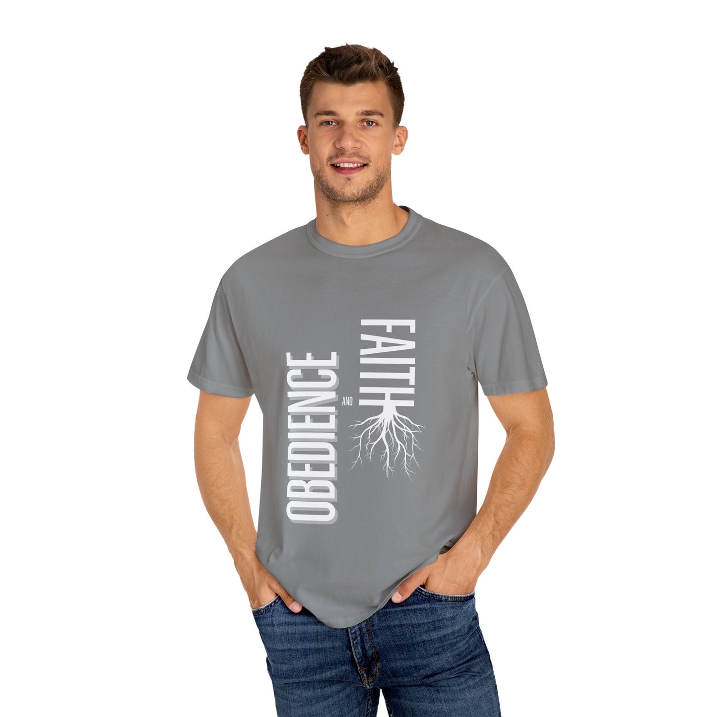 Rooted in Faith and Obedience - Christian Unisex T Shirt