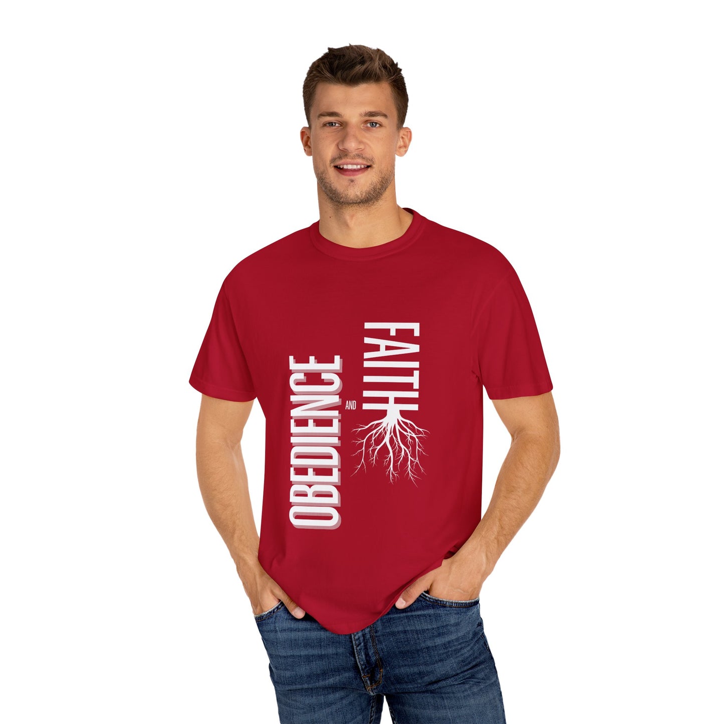 Rooted in Faith and Obedience - Christian Unisex T Shirt