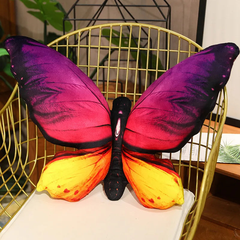 Cute Soft Butterfly Plush Pillows for Sun/Moon Bathing Tent