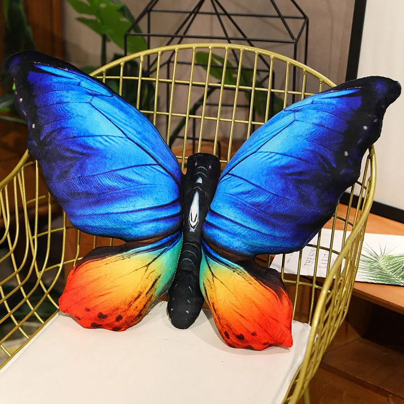 Cute Soft Butterfly Plush Pillows for Sun/Moon Bathing Tent