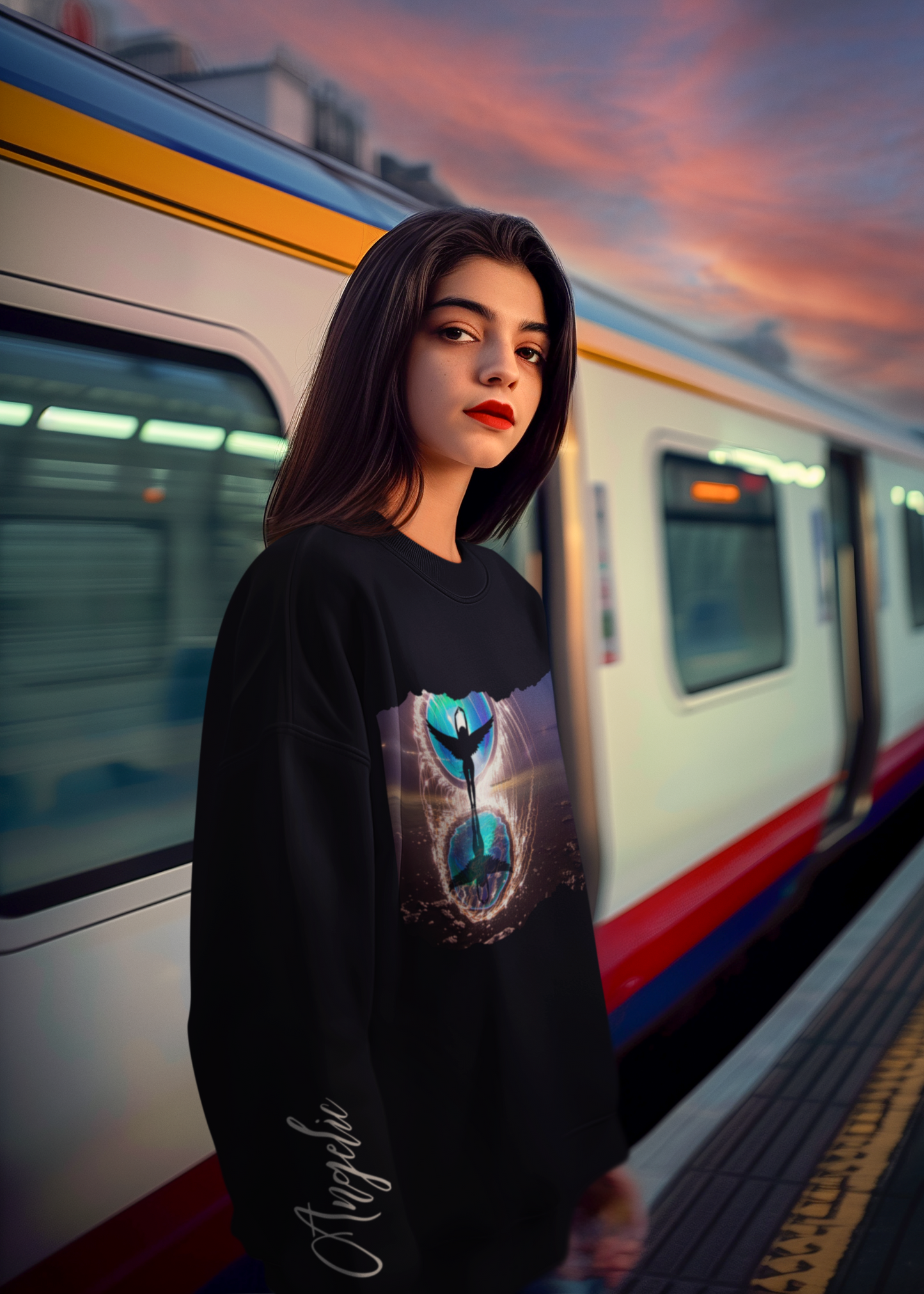 Angel Wing Unisex Sweatshirt - Express Yourself in Style